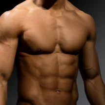 Sculpted musclefag body